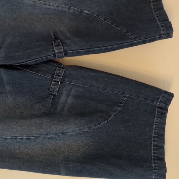 Anthropology Pilcro High Rise Women's Blue Barel Denim Tapered Boho Jeans Sz 32 - Picture 8 of 12